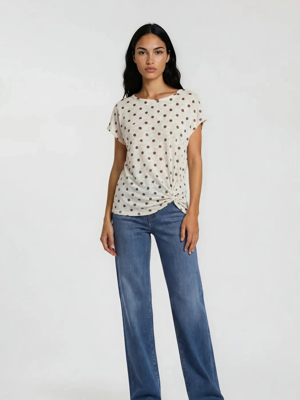 Polka twist top