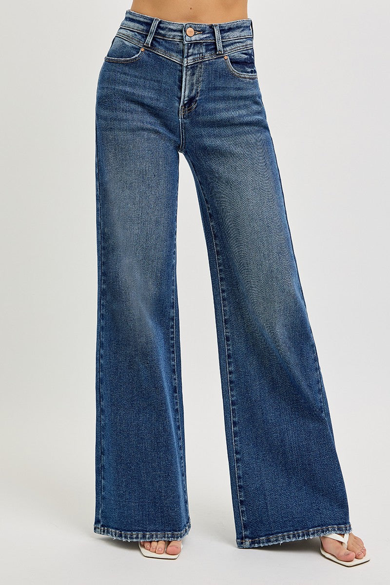 RISEN FRONT YOKE JEAN
