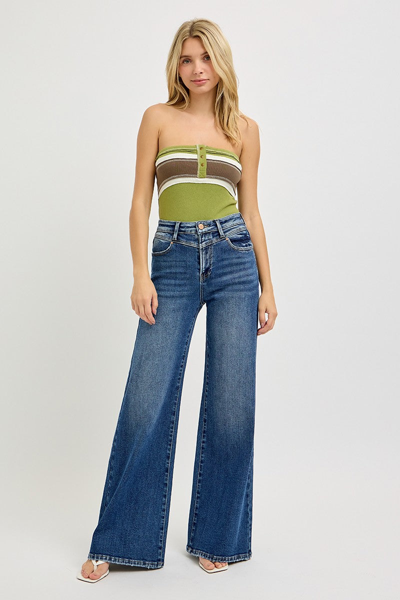 RISEN FRONT YOKE JEAN