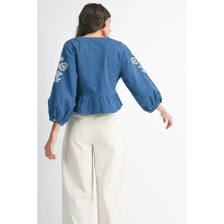 Demin Blouse
