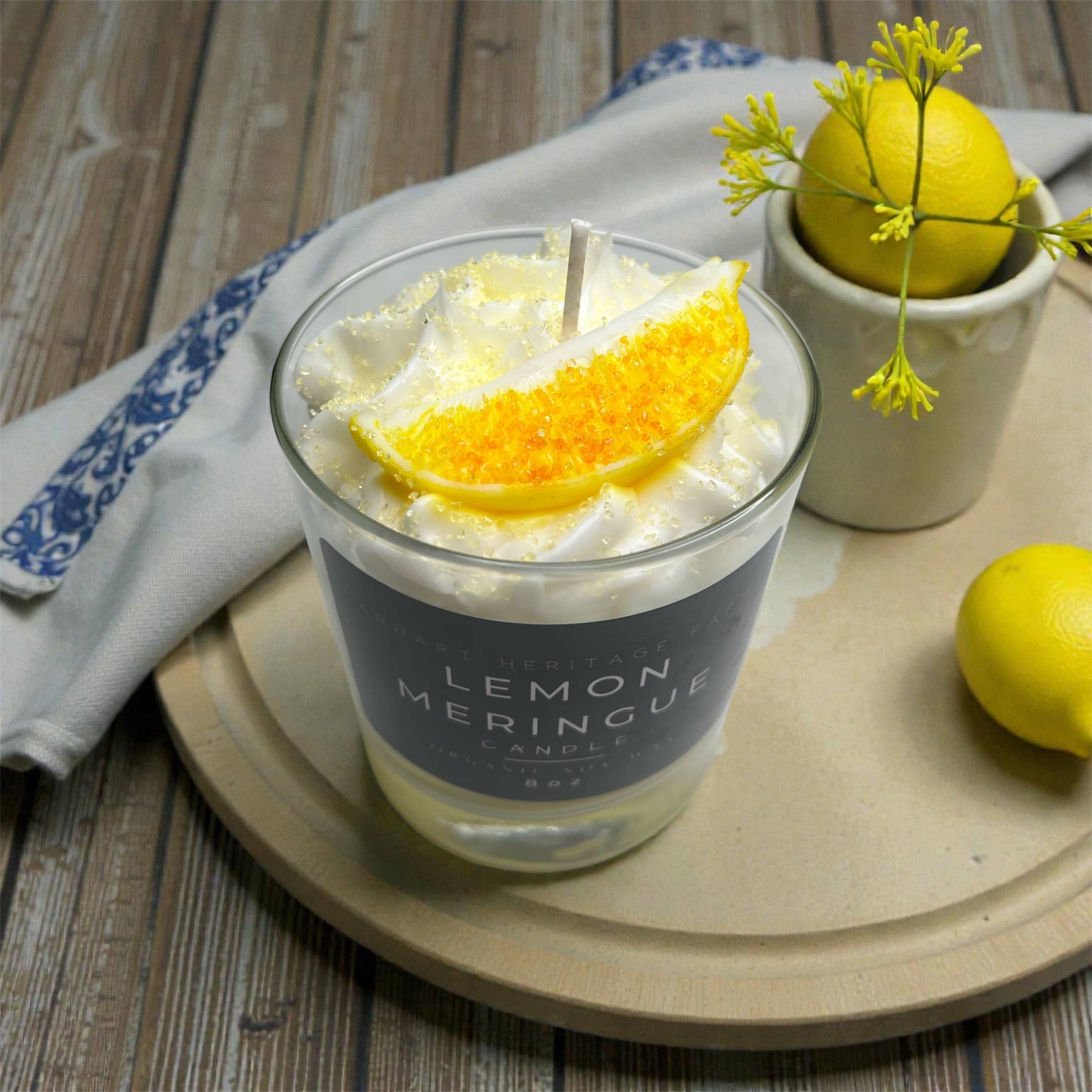 Lemon Meringue Candle