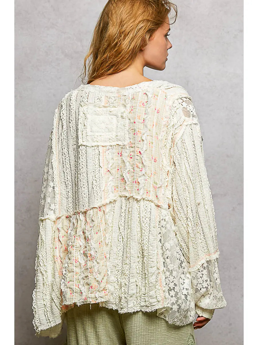 Pol boho top