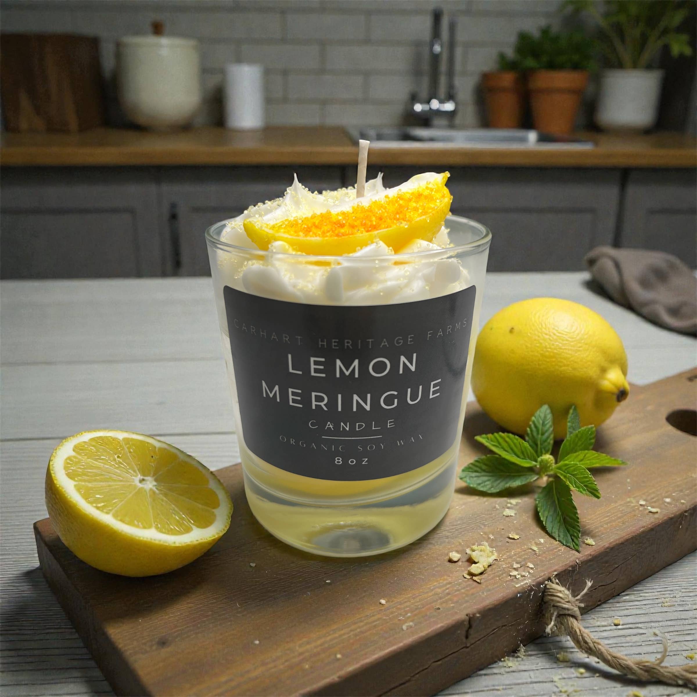 Lemon Meringue Candle