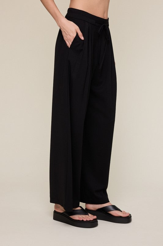Blk Straight Leg
