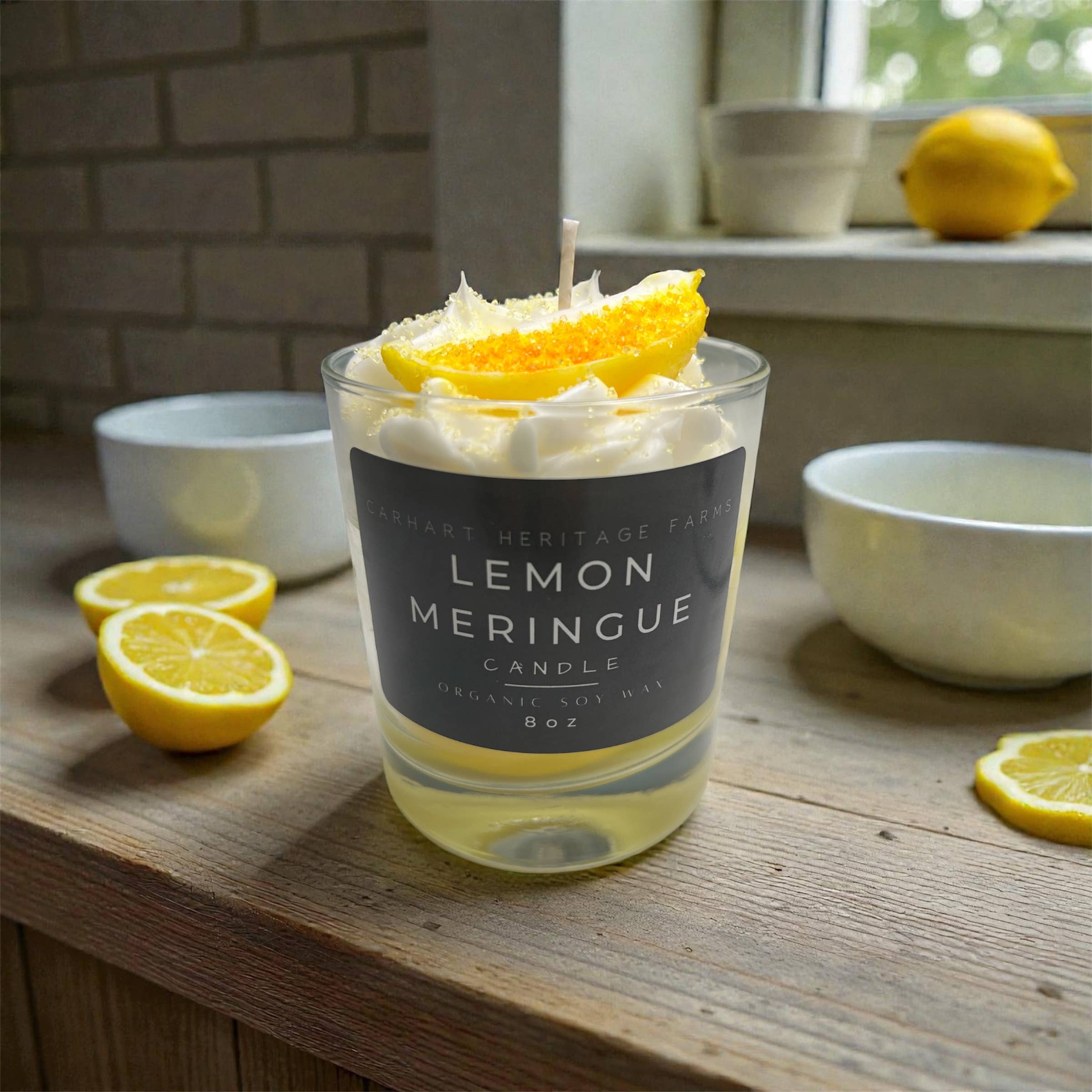 Lemon Meringue Candle