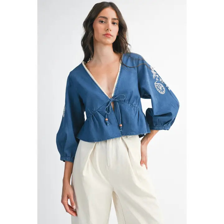 Demin Blouse