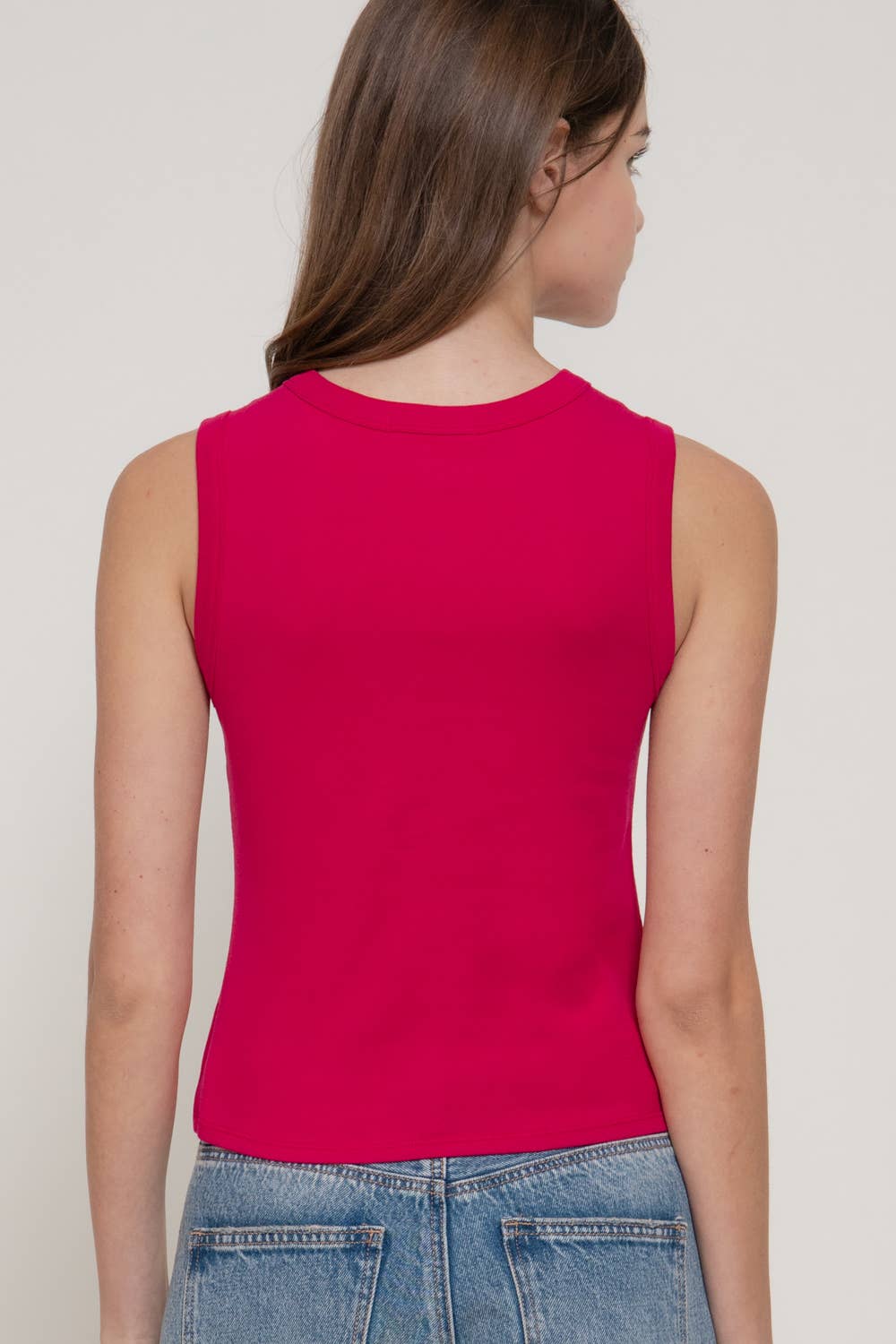 Fuschia Vest